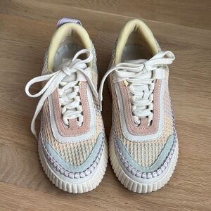 Dolce Vita Pastel Sneakers with White Laces